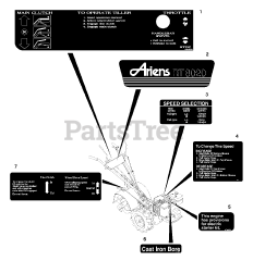 Ariens 901024 (RT 8020) - Ariens 20