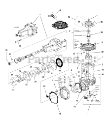 Simplicity 1693143 - Simplicity 44" Zero-Turn Mower, 16hp Transaxle SERVICE PARTS (Eaton 778-010)