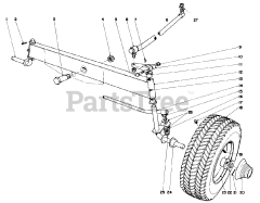 Toro 55150 (940) - Toro Lawn Tractor, Electric (SN: 009000001 - 009999999) (1969)