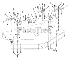 Ariens 915502 (1540) - Ariens Zoom 40" Zero-Turn Mower, 15hp Kawasaki (SN: 020000 & Above) Handle And Stabilizer Brackets