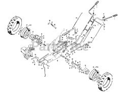 Simplicity FA (990009) - Simplicity Two-Wheeled Tractor, 2.5hp