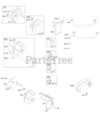 Briggs & Stratton 303776-1122-A1 - Briggs & Stratton Vertical Engine