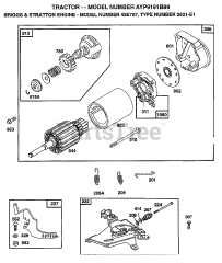 Electrolux/AYP 9191 B89 - Electrolux/AYP Lawn Tractor (1998)