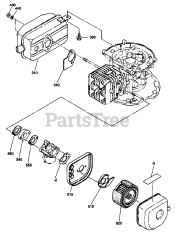 Snapper EC 13 V (41272) - Snapper Engine, Made by Robin Subaru, 4hp Intake, Exhaust
