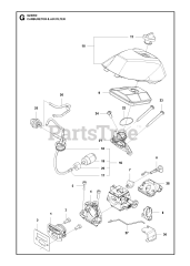 RedMax GZ 4350 - RedMax Chainsaw (2017-10)