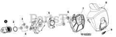 Echo CS-2511 T - Echo Chainsaw (SN: C80115001001 - C80115999999)