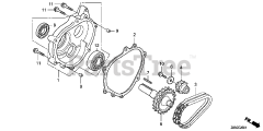 Honda GX240 UT1 LX2 (GCATT) - Honda Engine, Made in Thailand (SN: GCATT-1000001 - GCATT-9999999) REDUCTION (2)