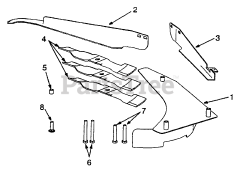 Cub Cadet 518 (590-518-195) - Cub Cadet 48" Mulch Kit att3 48" Mulching Kit
