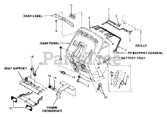 Cub Cadet 1541 (141-651-100) - Cub Cadet Garden Tractor (SN: 800000 - 816508)