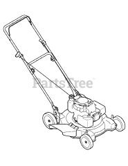 Yard Machines 11A-08MA029 - Yard Machines Walk-Behind Mower (2008) (Home Depot)