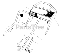 Toro 20584 C - Toro Walk-Behind Mower (SN: 009000001 - 009999999) (1989)