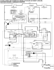 Snapper Pro S 200XT (5901021.1) - Snapper Pro S200XT Series 61" Zero-Turn Mower, 26hp Kawasaki (SN: 2016950123 & Above) Electrical Schematic - Cranking Circuit - Kawi FX S/N: 2016950123 &amp; Above