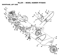 Roper RYX 820 G - Roper Rally Tiller
