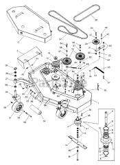 Ferris R52 (5900232) - Ferris 52" Mower Deck (SN: 7541 - 7670)