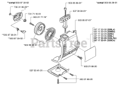 Husqvarna 326 LX - Husqvarna String Trimmer (2002-08) Starter