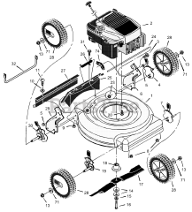 Murray 204210x50B - Murray 20" Walk-Behind Mower (2002)