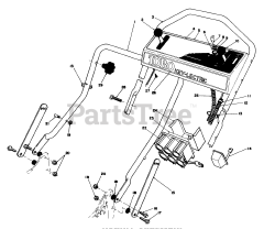 Toro 20629 C - Toro Walk-Behind Mower (SN: 006000001 - 006999999) (1986)