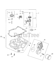 Brands GT 1554 (14RK13BK756) - Cub Cadet 54" Garden Tractor (2005 - 2007)