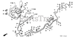 Honda H5518 NA2/D (TZAC) - Honda Multi-Purpose Tractor, Made in Japan (SN: TZAC-3500001 - TZAC-3599999) OIL TANK
