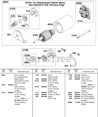 Briggs & Stratton 243437-2529-01 - Briggs & Stratton Horizontal Engine