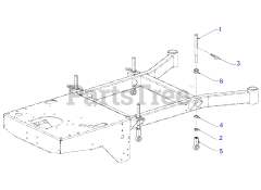 Cub Cadet PRO HW 300 348 (55RI6HNS050) - Cub Cadet Walk-Behind Mower (2022) Deck Lift