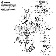Task Force 9080E - Task Force Edger, Electric EDGER ASSEMBLY