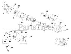 Kohler K582-36344 - Kohler K-Series Engine, Made for Ingram Mfg., 23hp, 17.16kW Electric Start (Cont.) 11-9-32 REV. 8/28/2006