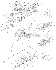 White Outdoor 190-823-101 - White Outdoor 42" 2-Stage Snow Thrower Attachment (2001)