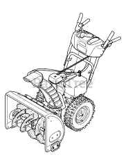 Craftsman 247.889703 (31AS63TF799) - Craftsman Snow Thrower (2011) (Sears)