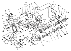 Exmark EXS-20KC - Exmark Explorer Zero-Turn Mower, 20hp Kohler (SN: 090000 - 101999) (1994) Utility, Primary &amp; Secondary Transfer Group
