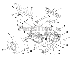 Gravely 915046 (ZT 1944) - Gravely 44" Zero-Turn Mower, 19hp Kohler (SN