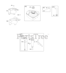 Briggs & Stratton 94302-0100-E1 - Briggs & Stratton Horizontal Engine Fuel Supply, Lubrication