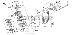 Honda UMK431 K1 UNBA (HZAD) - Honda Brush Cutter, Made in Japan (SN: HZAD-2000001 - HZAD-2049999) CARBURETOR