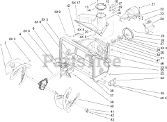 Toro 38595 (6000) - Toro Power Max Snow Thrower (SN: 260000001 - 260999999) (2006)