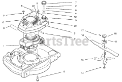 Lawn-Boy 10201 - Lawn-Boy Silver Series Walk-Behind Mower (SN: 005900001 - 005999999) (1995)