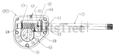 Mastercraft 31AE643F515 - Mastercraft Snow Thrower (1998) Gear Assembly