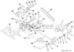 Gravely 986102 - Gravely Lawn Edger (SN: 000101 & Above)