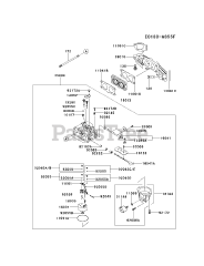 Kawasaki FX730V-BS06 - Kawasaki Engine CARBURETOR