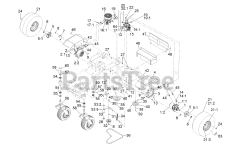 Exmark ZA4640 - Exmark 40" Z-Aerate Stand-On Aerator, Briggs & Stratton (SN: 406294345 - 408644345) (Rev A) (2020)