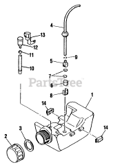 Shindaiwa F 21 - Shindaiwa String Trimmer Fuel Tank