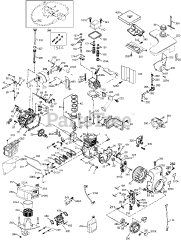 Tecumseh OH318EA-222710F - Tecumseh Engine Engine Parts List #1