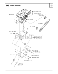 Husqvarna MS 355 G - Husqvarna Masonry Saw (2010-06) ENGINE