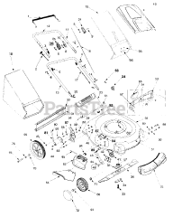 Yard Machines 11A-548P352 - Yard Machines Walk-Behind Mower (2000) (Walmart)