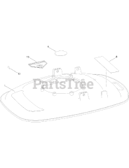 Toro 02600 - Toro HoverPro 400 Walk-Behind Mower (SN: 313000001 - 313999999) (2013)
