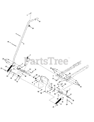 Cub Cadet 19A40024 (19A40024100) - Cub Cadet 42" 3X Snow Thrower Attachment (2015 & Before) att Lift Assembly