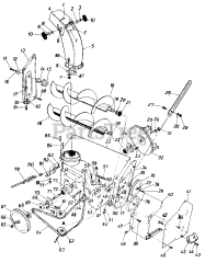 MTD 310345 - MTD Snow Thrower (1990)