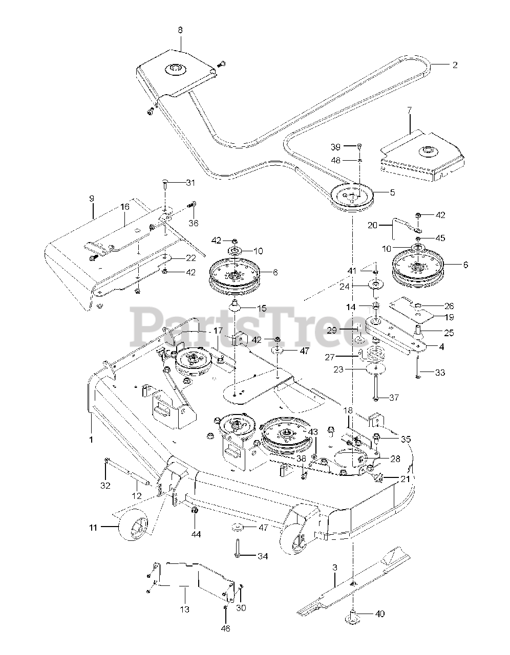 Husqvarna Z 554 (96766960100) Husqvarna 54" ZeroTurn Mower (201709