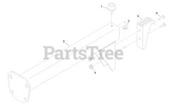 Exmark 126-6954 - Exmark Ultra Vac Bagger for Radius Mower, Heavy Duty (SN: 400000000 - 402082299) (Rev C) (2017)