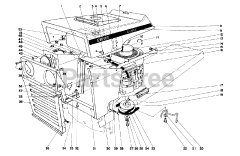 Toro 55275 (888) - Toro Toromatic Lawn Tractor (SN: 002000001 - 002999999) (1972)