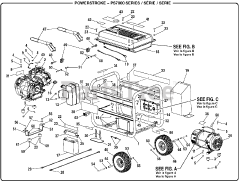PowerStroke PS 7000 - PowerStroke 7000 Watt Generator General Assembly